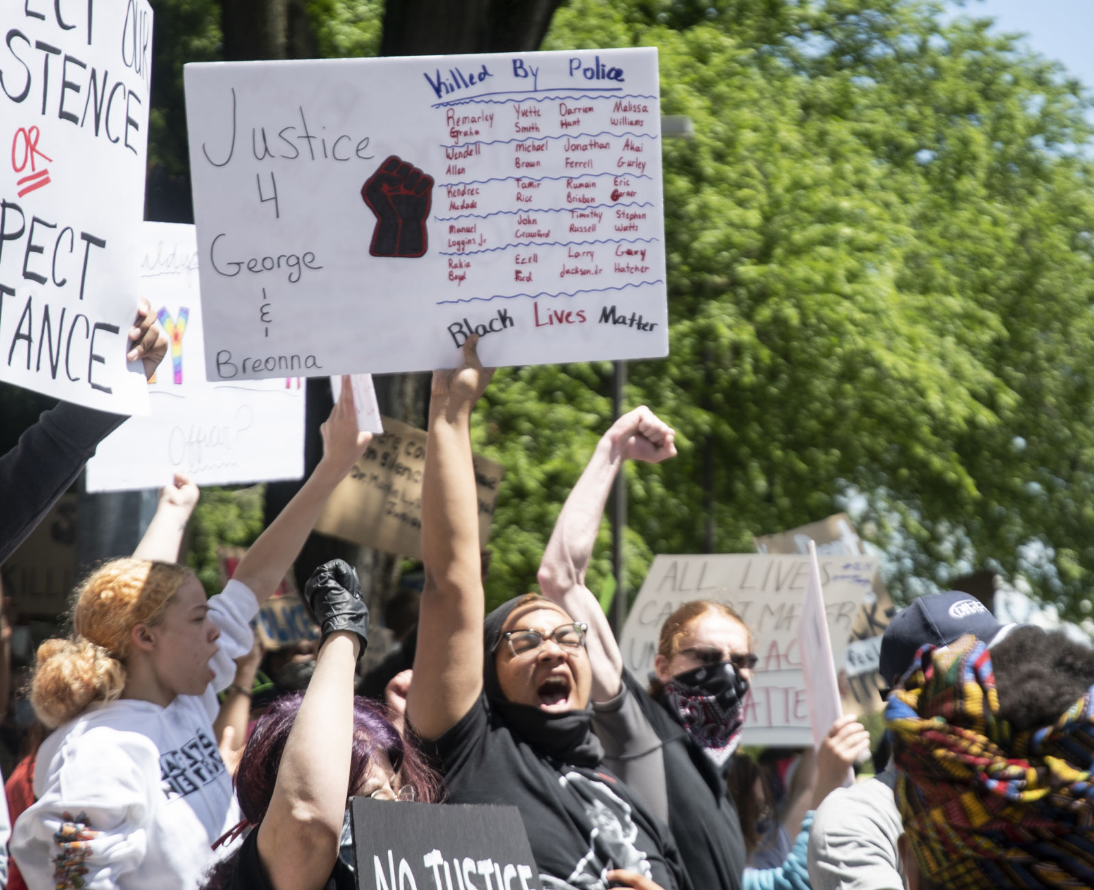 BLM protest
